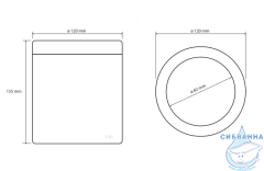 Ведро для мусора Bemeta Hotel 137115205
