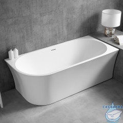 Акриловая ванна ABBER AB9257-1.5 R 150х78 с каркасом