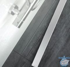 Дренажный трап для душа Alcaplast APZ13-DOUBLE9-650 65 см с решеткой (хром) 