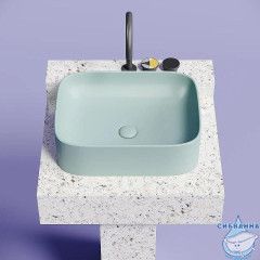  Раковина на столешницу 51 см Ceramicanova Element CN6052MLG (зеленый)