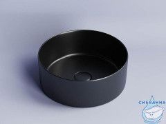  Раковина на столешницу 36 см Ceramicanova Element CN6032MB (черный матовый)