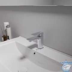 Смеситель для раковины Oliveeka D-Line OL-139003-CR (хром)