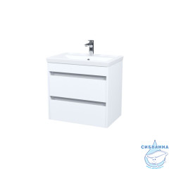 Тумба с умывальником, подвесная, 60 см, белый, Zodiac X, IDDIS, ZDX60W0i95K подходит умыв. 4076000i28