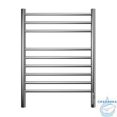 Полотенцесушитель электрический Terminus Аврора П9 50х70 (хром)  (с возможностью скрытого подключения, подключение справа)