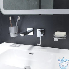 Смеситель для раковины встраиваемый Iddis Slide  SLISB00i65 (хром)