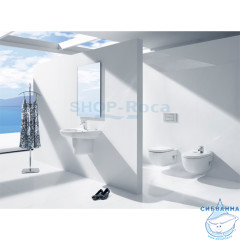 Унитаз подвесной Roca Meridian Compact 346248000 с сиденьем Soft Close (микролифт)