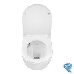 Унитаз подвесной безободковый Azario AZ-3105C (с сиденьем Soft Close (микролифт) )