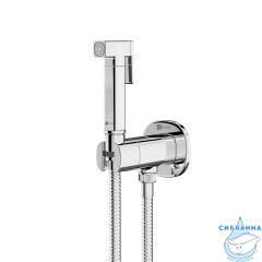 Встраиваемый смеситель с гигиеническим душем Lemark Solo LM7172C (хром)