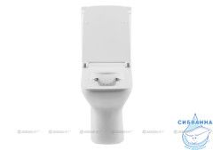 Унитаз напольный безободковый Aquanet Rimless Cube 210759 с бачком и сиденьем Soft Close (микролифт)