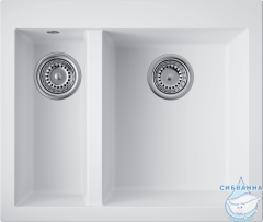 Кухонная мойка Omoikir Bosen 59-2-WH 4993152 белый