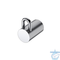 Крючок одинарный, нержавеющая сталь, Дюна (Duna), хром глянцевый, IDDIS, DUNSB10i41