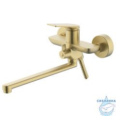 Смеситель для ванны Azario Lursy AZ-K1749MG (золото матовое)