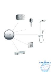 Смеситель для душа термостатический Hansgrohe ShowerTablet Select 13171400