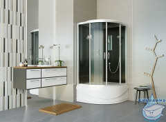 Душевая кабина Erlit  ER3509TP-C4 90x90 профиль хром, стекло тонированное