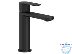 Смеситель для раковины Ravak Chrome CR II 014.20BL X070458 (черный матовый)