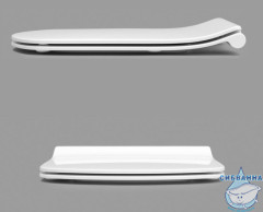 Сиденье для унитаза Roca Dama Senso (микролифт) ZRU9302991 быстросъёмное