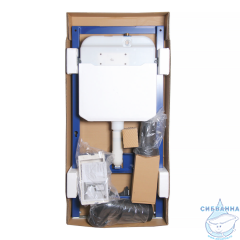 Инсталляция для унитаза Calypso Alpha CS005-GM с кнопкой смыва Calypso CS004-BMR черный