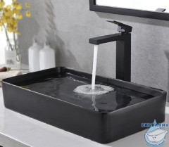 Раковина на столешницу 61 см CeramaLux NC 9396MB