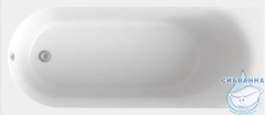 Ванна из искусственного камня Bas Афина 180х80 (с каркасом)