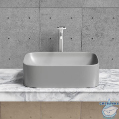  Раковина на столешницу 51 см Ceramicanova Element CN6052MH (серый)