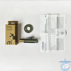 Выход для шланга с держателем для лейки, глянцевый хром, Dale, Milardo, DALSB00M62