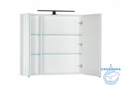 Шкаф-зеркало Aquanet Латина 80 белый 179635