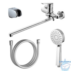 Смеситель для ванны Azario Campo AZ-KX138275C (хром)