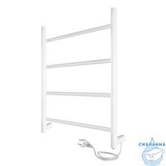 Полотенцесушитель электрический Indigo Line П4 40х50 белый матовый (с возможностью скрытого подключения, подключение R/L)