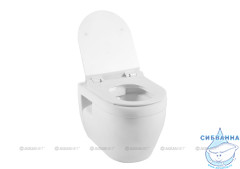 Унитаз подвесной Aquanet Rimless Glide 210772 (с сиденьем Soft Close (микролифт)