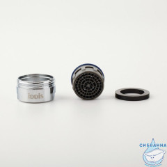 Аэратор для смесителя, пластик, M24, корпусный, наружная резьба, IDDIS, 996P24B1SM