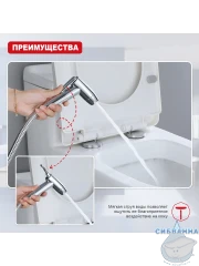 Гигиеническая душ Raglo R460.50 (хром)