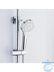 Душевая система Frap F2441 220 1 режим (хром/белый)