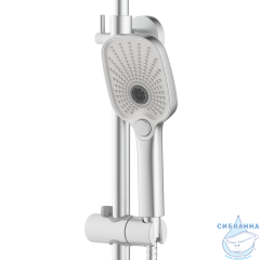 Душевая система Azario Lursy 250 1 режим AZ-K2349BN (сатин)