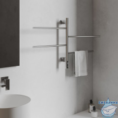 Полотенцесушитель электрический ABBER Universal AH4504 хром