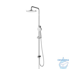 Душевой гарнитур с верхней лейкой, хром, Zodiac X, IDDIS, ZDX3F0Ci76