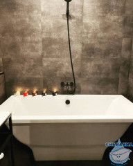 Ванна из литьевого мрамора New Line Sanitary Келли 180х80