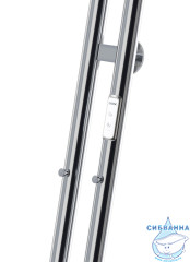 Полотенцесушитель электрический Indigo Style (с таймером) 10х120 хром (с возможностью скрытого подключения, подключение R/L)