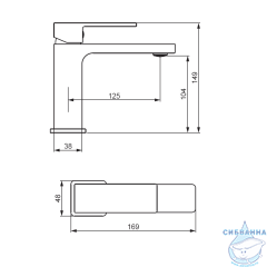 Смеситель для раковины Damixa Gala 530210000 (хром)