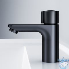 Смеситель для раковины Am.Pm X-Joy F85A02522 (черный матовый)