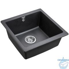 Кухонная мойка Paulmark Gera 45 PM104546-BL (черный)