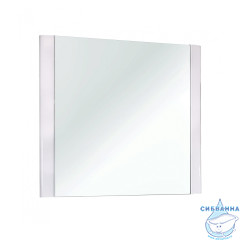 Зеркало Dreja Uni 105, белый