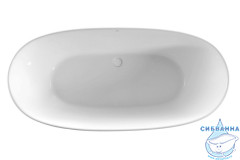 Акриловая ванна Abber 170х80 AB9265-1.7 белая