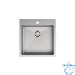 Мойка, нерж. сталь, сатин, 490*510, Haze, IDDIS, HAZ49S0i77