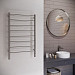 Полотенцесушитель электрический Terminus Аврора П8 50х85 (оружейная сталь)