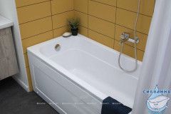 Акриловая ванна Aquanet West 120x70 с каркасом