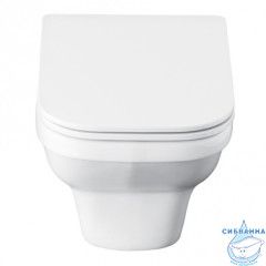 Унитаз подвесной безободковый Santek Лайн 1.WH50.1.574(с сиденьем Soft Close (микролифт)