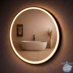 Зеркало Calypso Electra LED 90x90 ELE90GM