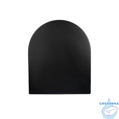 Сиденье для унитаза, Blanco, черный, IDDIS, 947BLAB1SK
