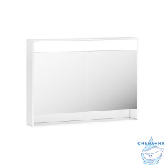  Шкаф-зеркало Ravak Step 100 см белый X000001421