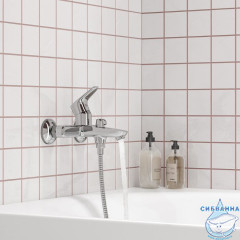 Смеситель для ванны с керамическим дивертором Zodiac, IDDIS, ZODSB02i02WA